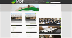 Desktop Screenshot of iadt.fr
