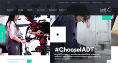 Desktop Screenshot of iadt.ie